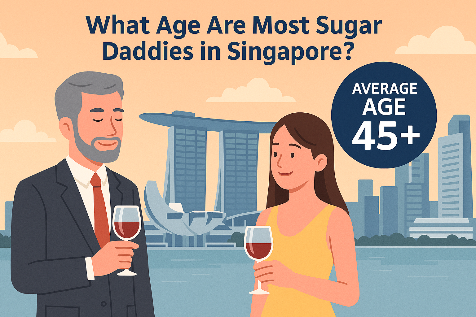 Average age of sugar daddies in Singapore